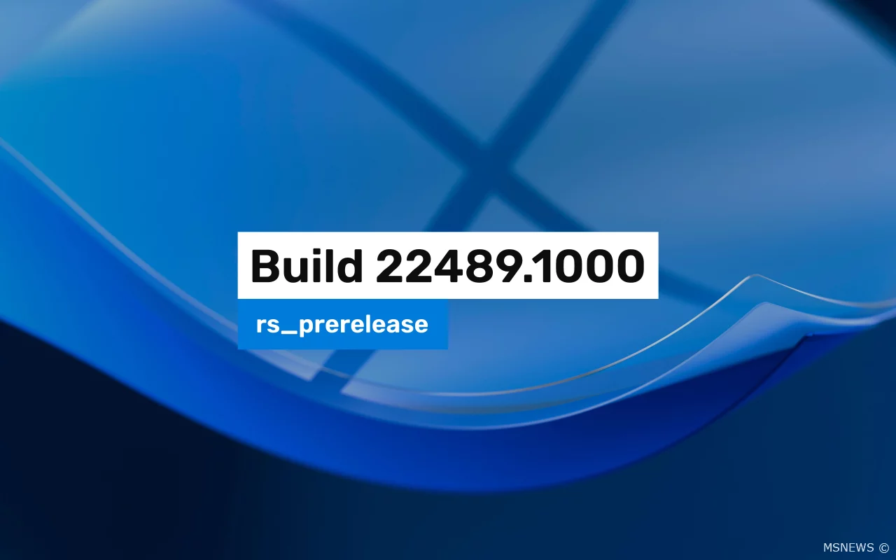 Анонс Windows 11 Insider Preview Build 22489 (канал Dev)