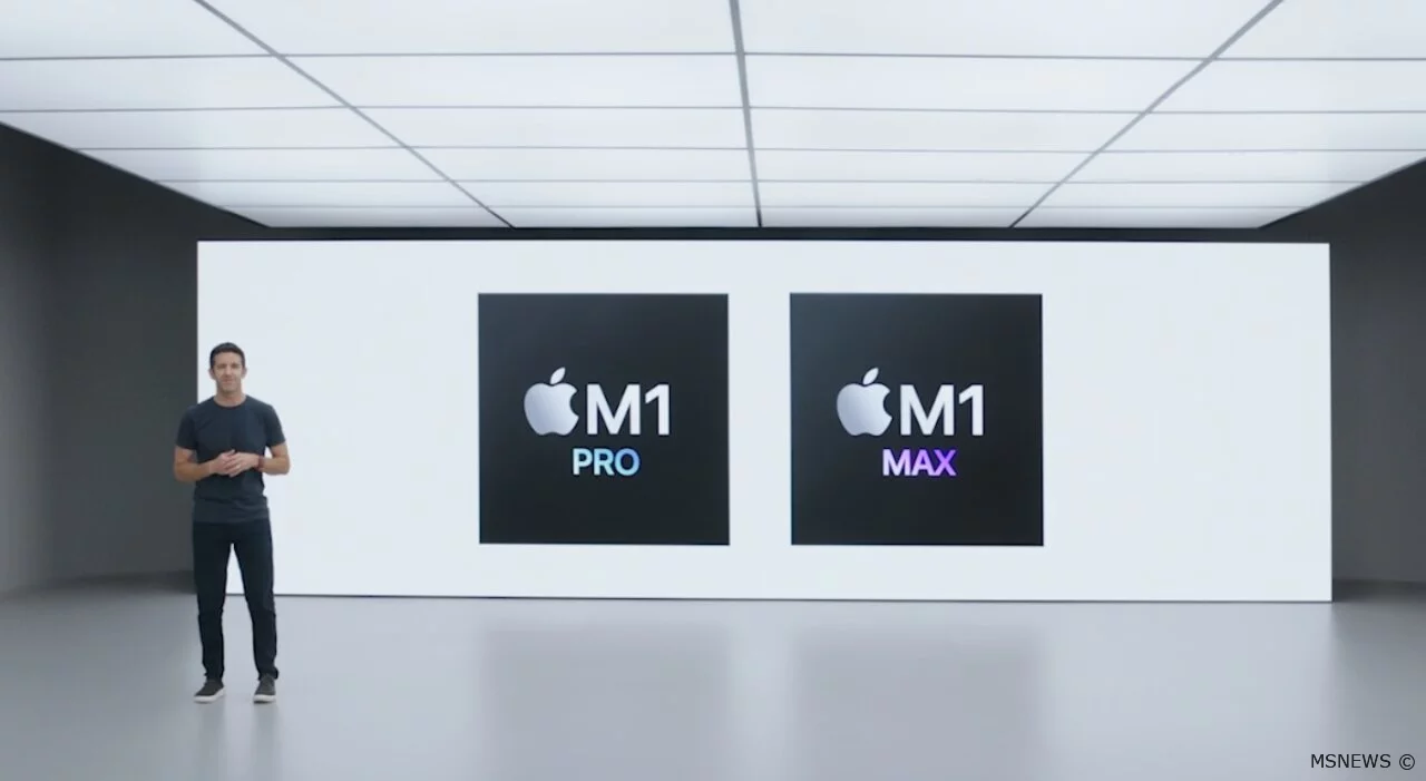 Apple представила мощные ARM-процессоры M1 Pro и M1 Max