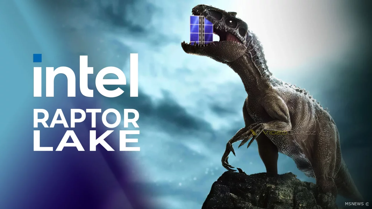 Intel представила процессоры линейки Raptor Lake
