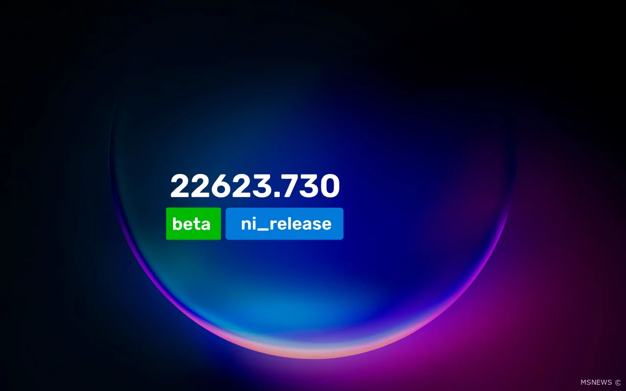 Анонс Windows 11 Insider Preview Build 22621.730 и 22623.730 (канал Beta)